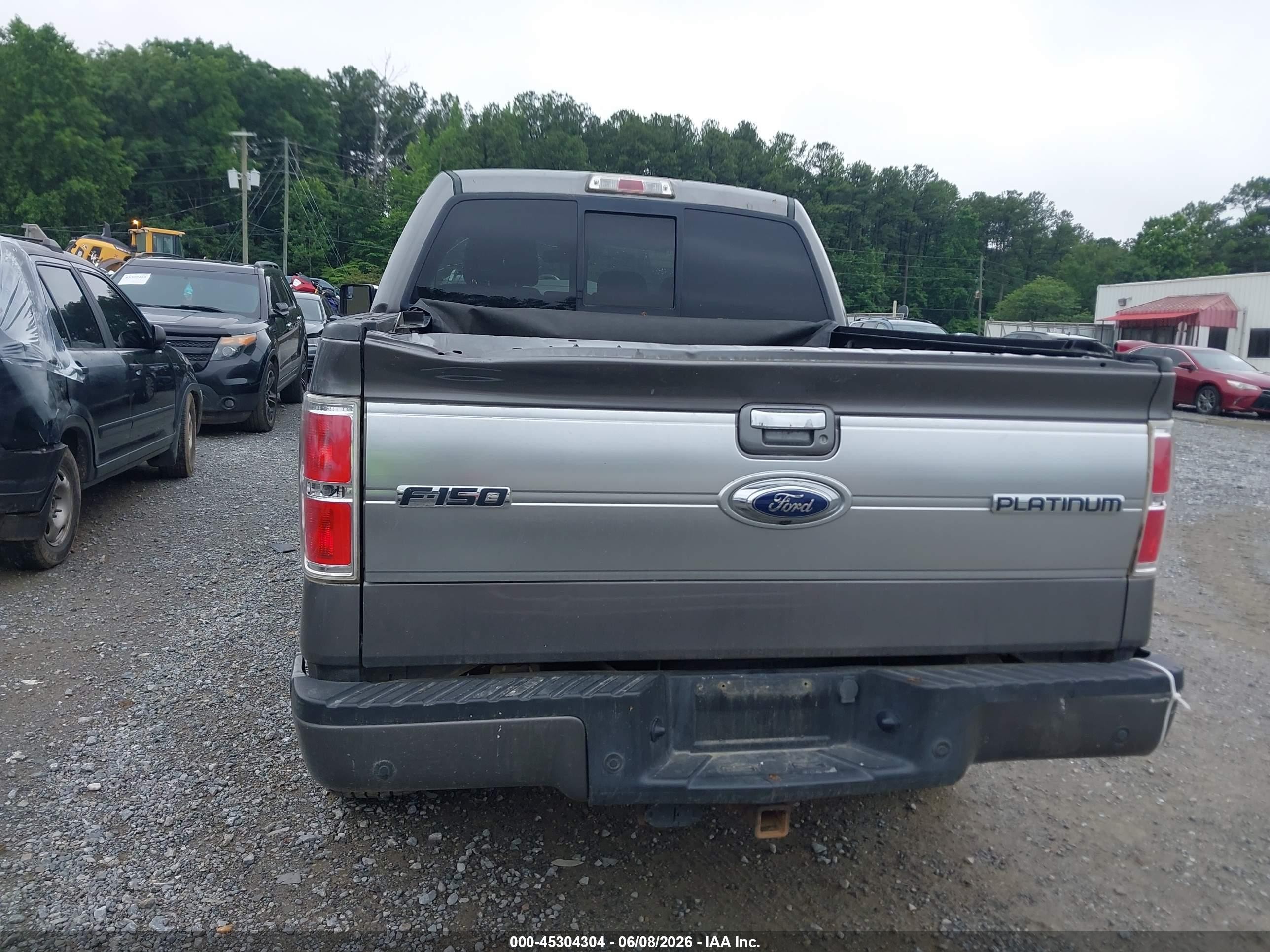2013 Ford F-150 Platinum Gray vin: 1FTFW1ET8DFA99591