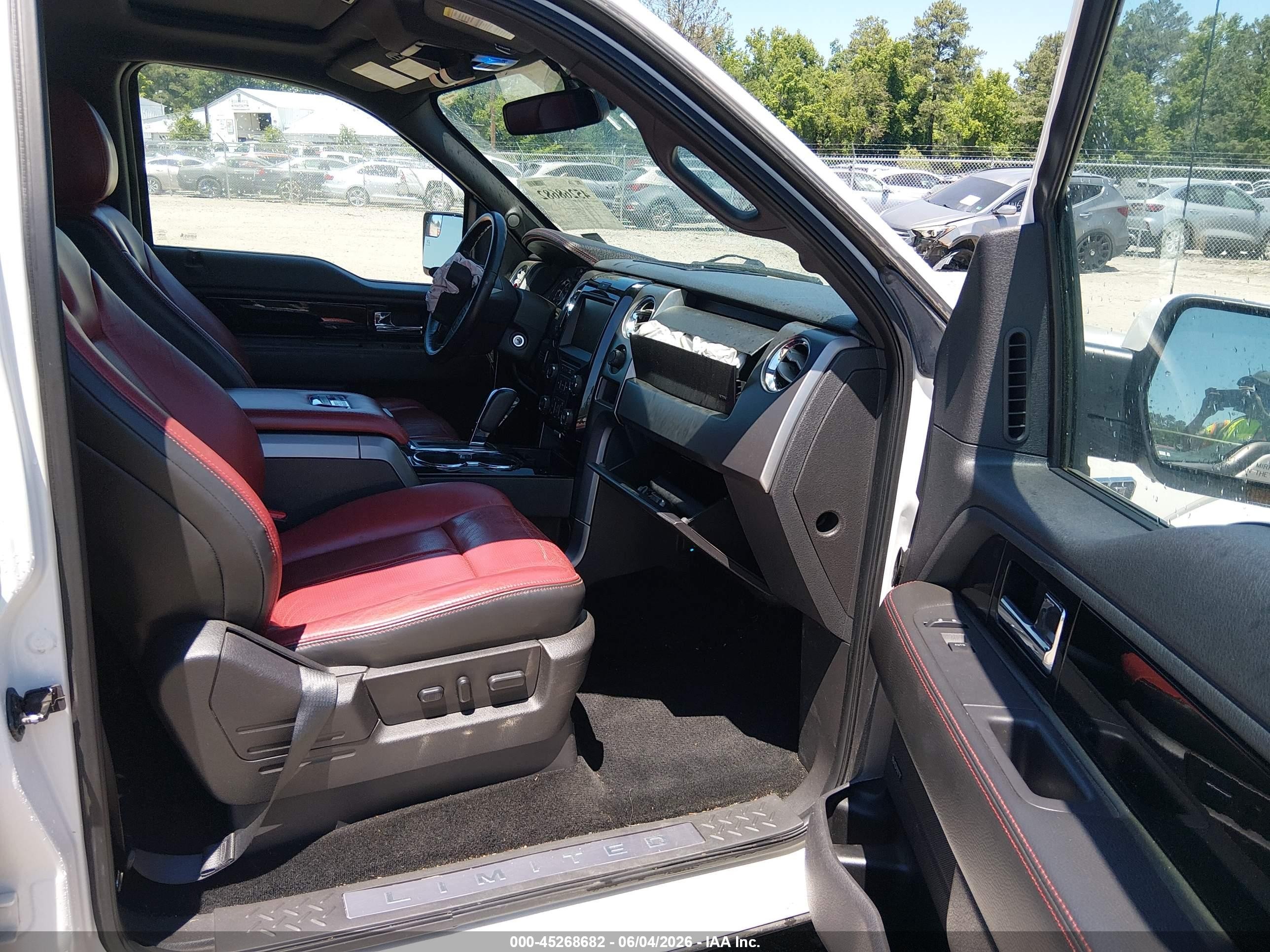 2013 Ford F-150 Limited White vin: 1FTFW1ET8DFA99798