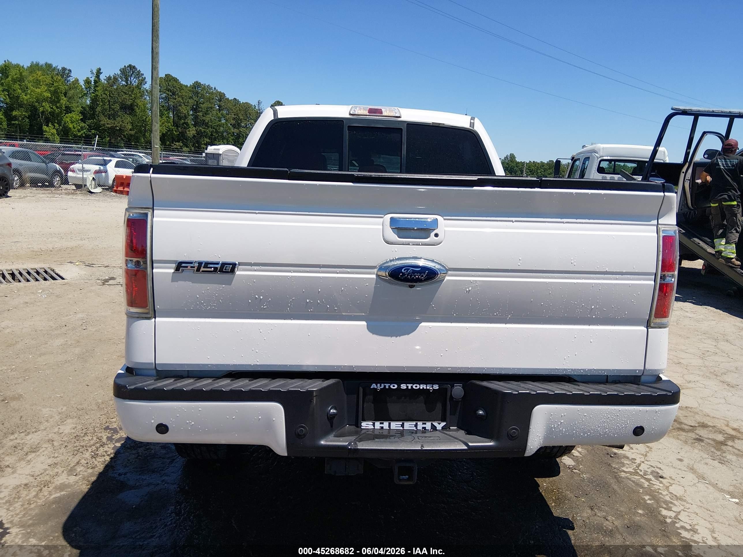 2013 Ford F-150 Limited White vin: 1FTFW1ET8DFA99798