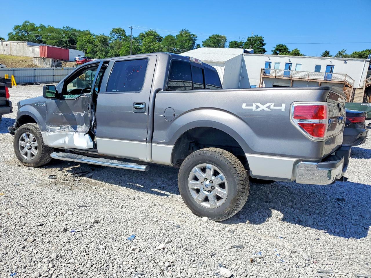 2013 Ford F150 Supercrew Gray vin: 1FTFW1ET8DFB18110