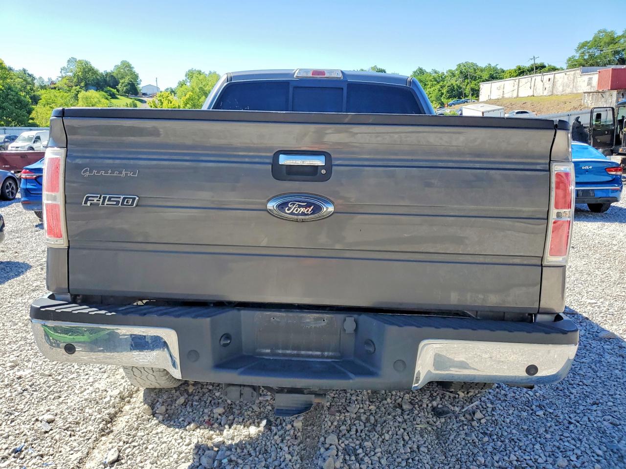 2013 Ford F150 Supercrew Gray vin: 1FTFW1ET8DFB18110