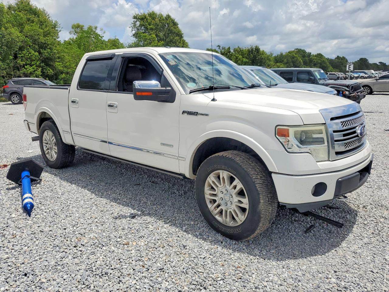 2013 Ford F150 Supercrew White vin: 1FTFW1ET8DFB20164