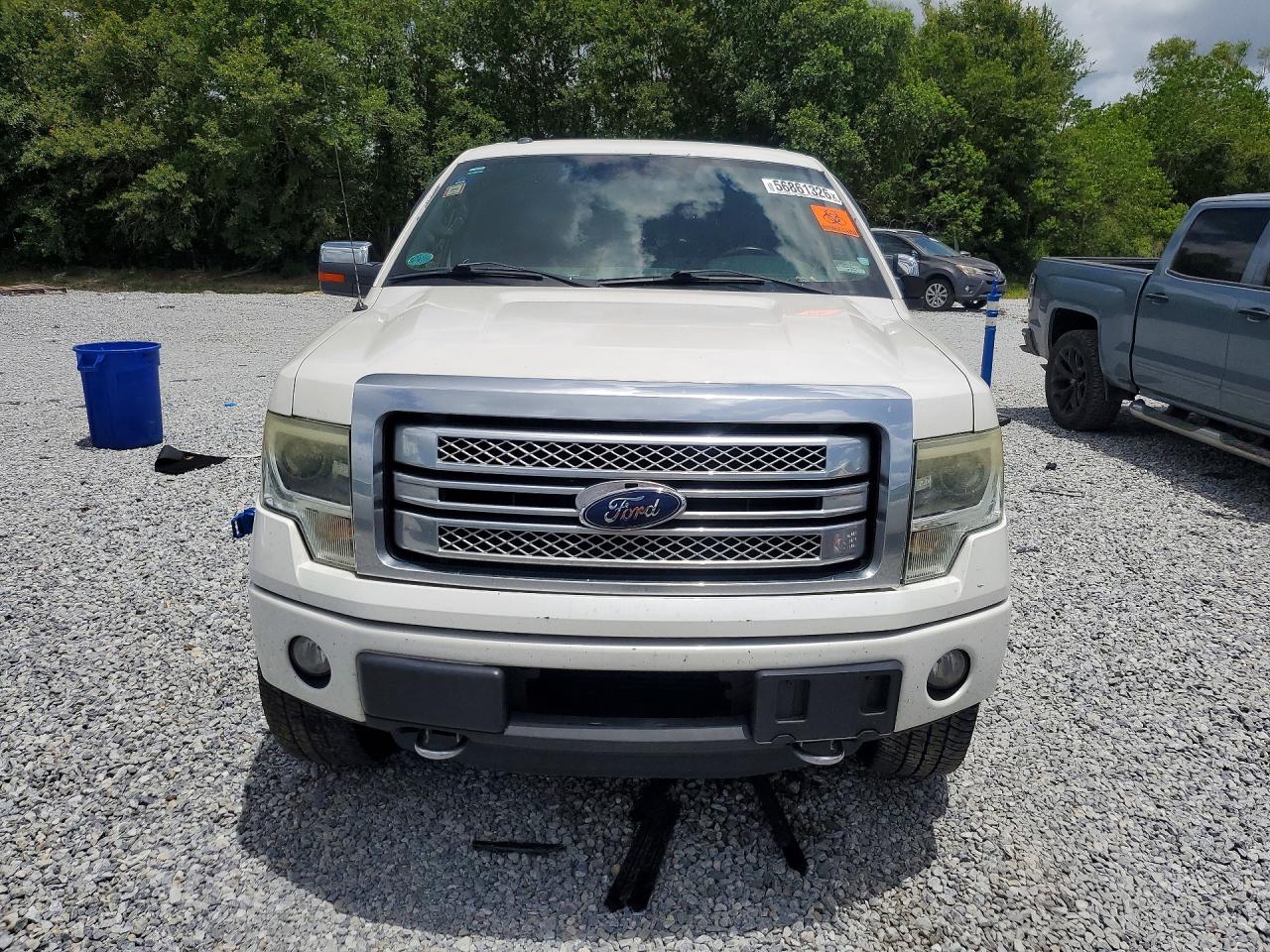 2013 Ford F150 Supercrew White vin: 1FTFW1ET8DFB20164