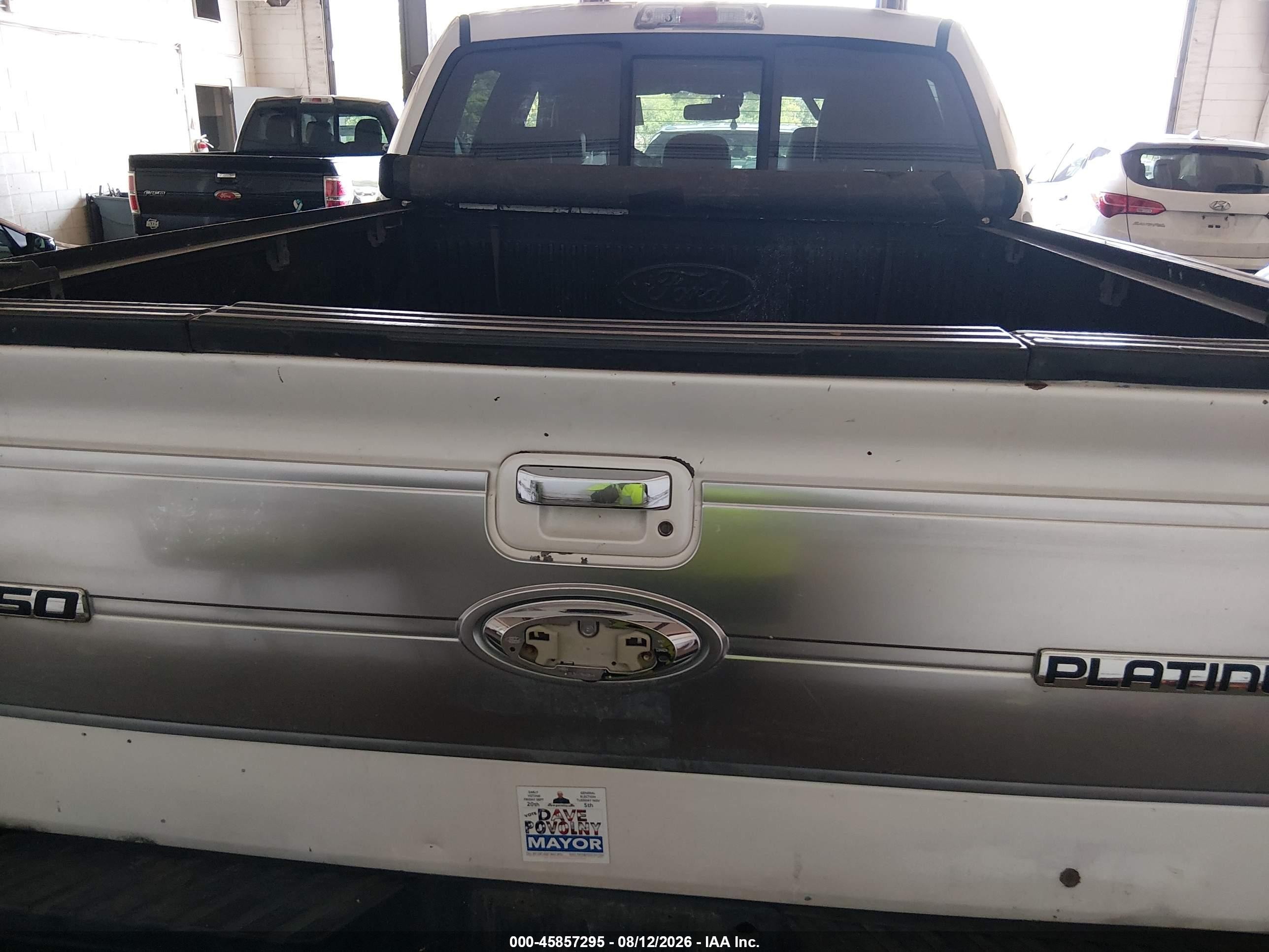 2013 Ford F-150 Platinum White vin: 1FTFW1ET8DFB30712