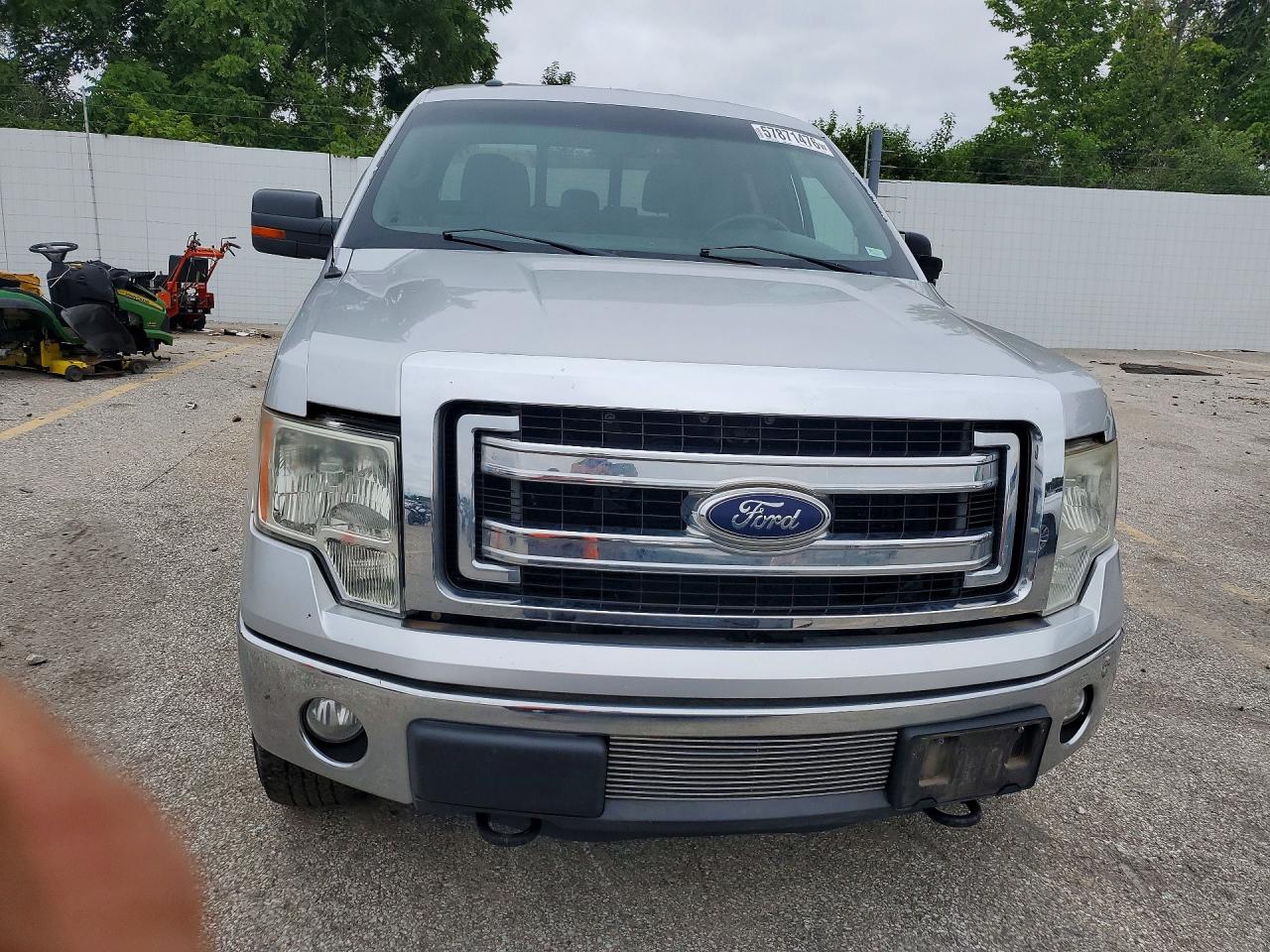 2013 Ford F150 Supercrew Silver vin: 1FTFW1ET8DFB31990
