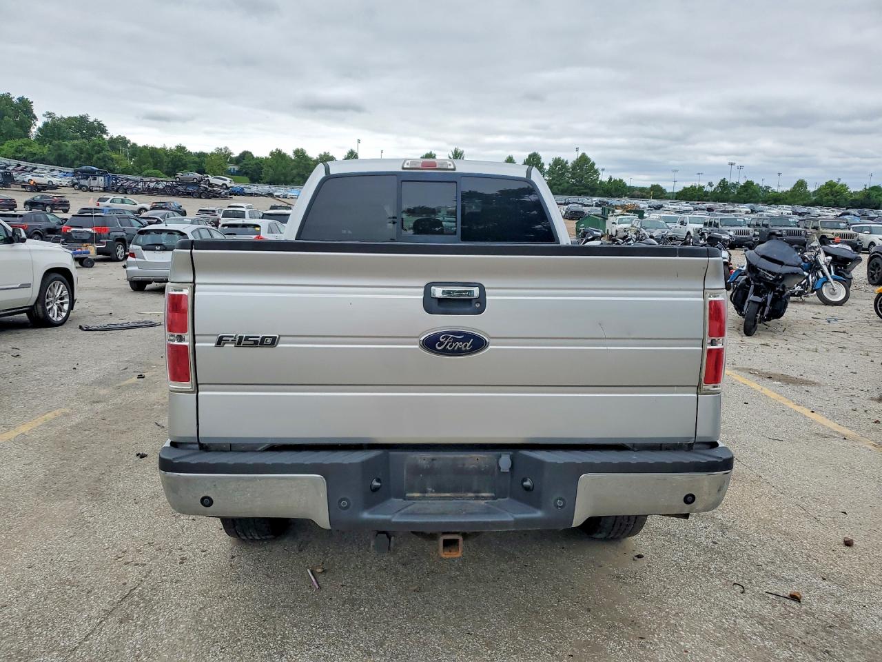 2013 Ford F150 Supercrew Silver vin: 1FTFW1ET8DFB31990