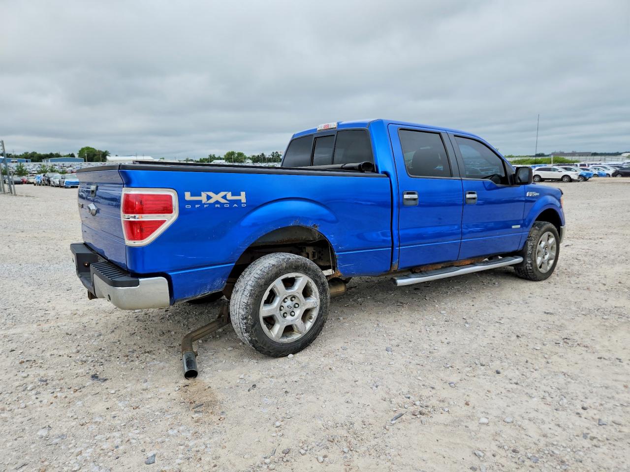 2013 Ford F150 Supercrew Blue vin: 1FTFW1ET8DFB45260