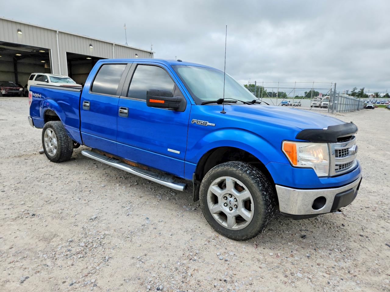 2013 Ford F150 Supercrew Blue vin: 1FTFW1ET8DFB45260