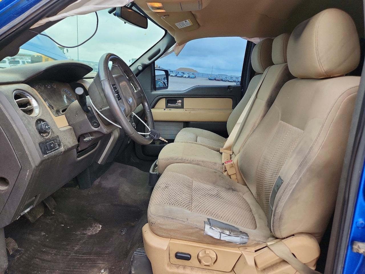 2013 Ford F150 Supercrew Blue vin: 1FTFW1ET8DFB45260
