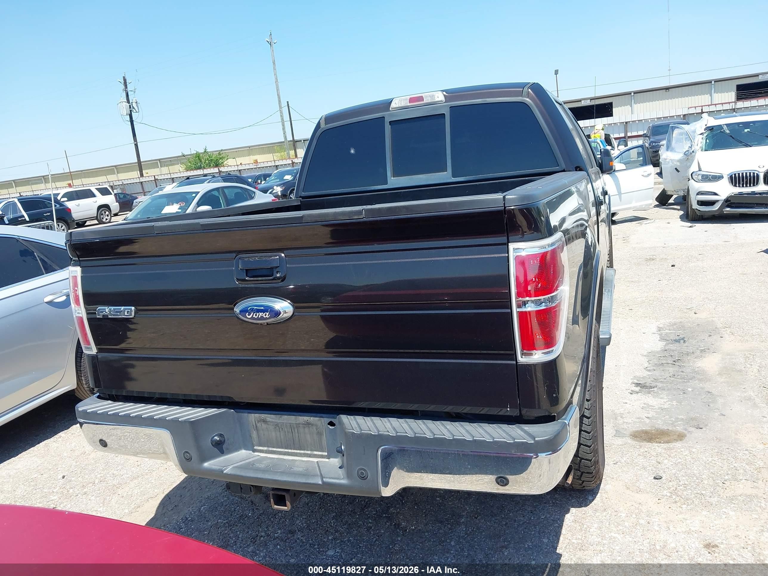 2013 Ford F-150 Lariat Brown vin: 1FTFW1ET8DFB45503