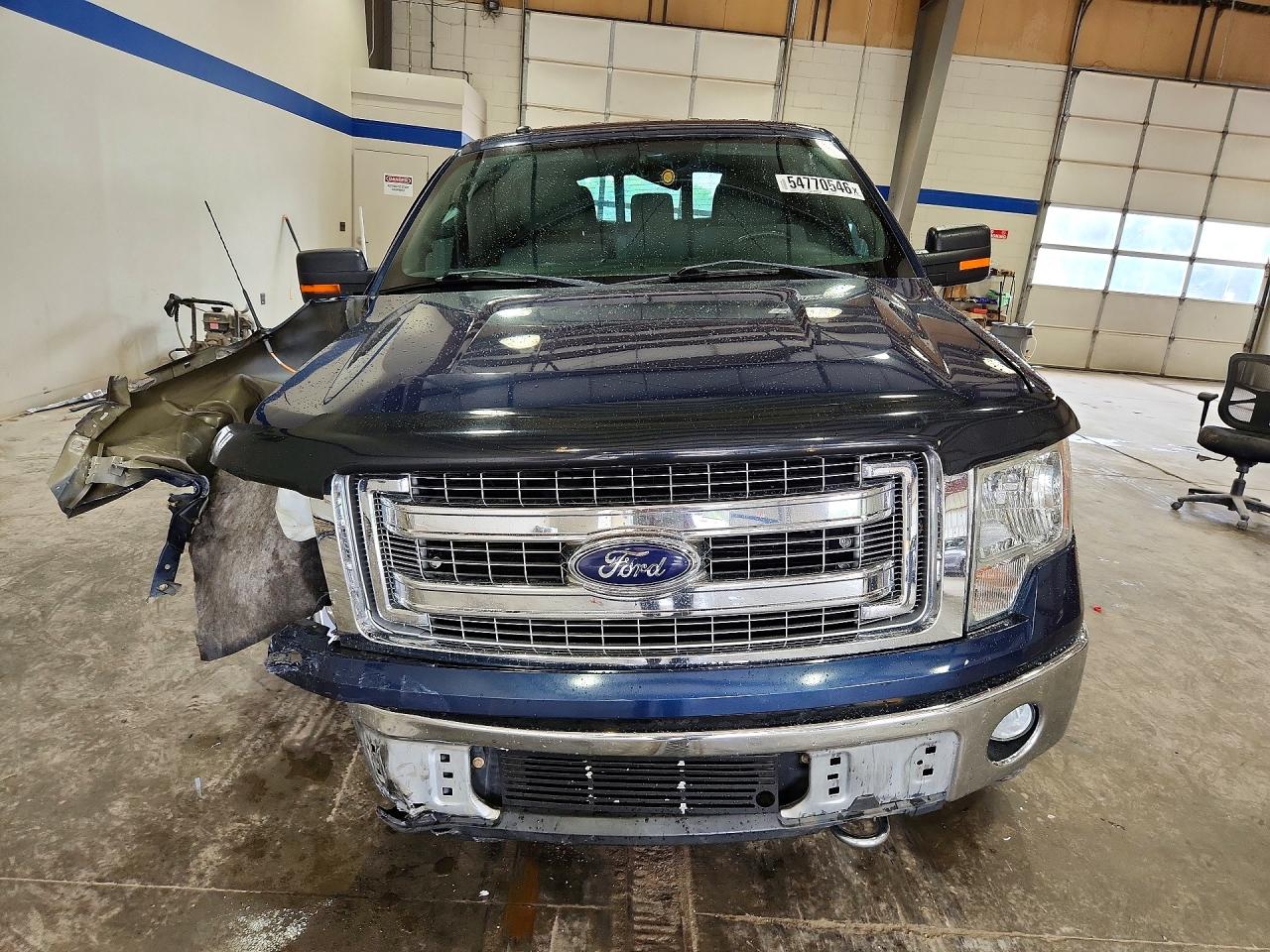 2013 Ford F150 Supercrew Blue vin: 1FTFW1ET8DFB50426