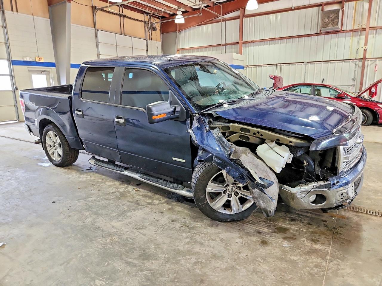 2013 Ford F150 Supercrew Blue vin: 1FTFW1ET8DFB50426