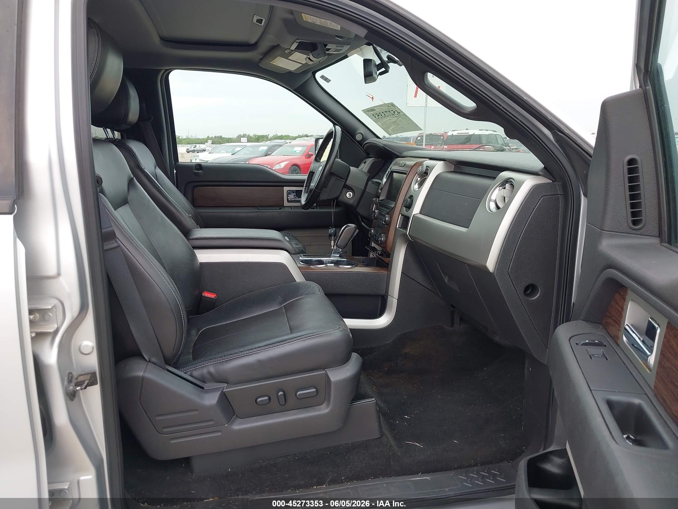 2013 Ford F-150 Lariat Silver vin: 1FTFW1ET8DFB52029