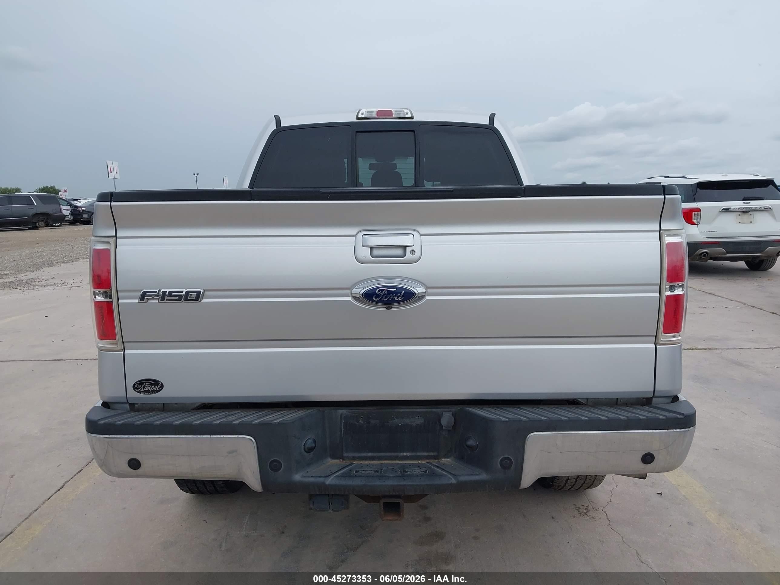 2013 Ford F-150 Lariat Silver vin: 1FTFW1ET8DFB52029