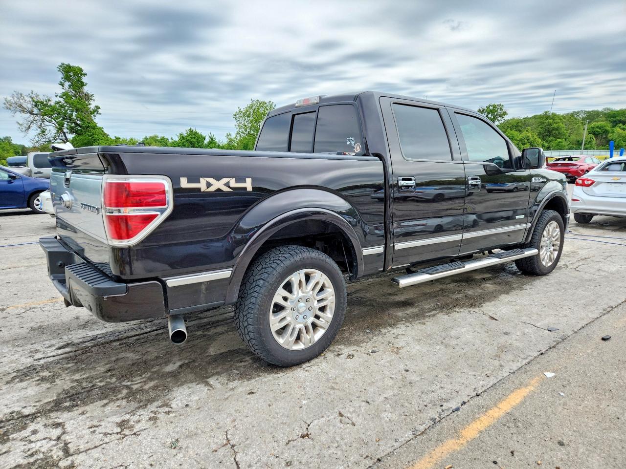 2013 Ford F150 Supercrew Black vin: 1FTFW1ET8DFB57506