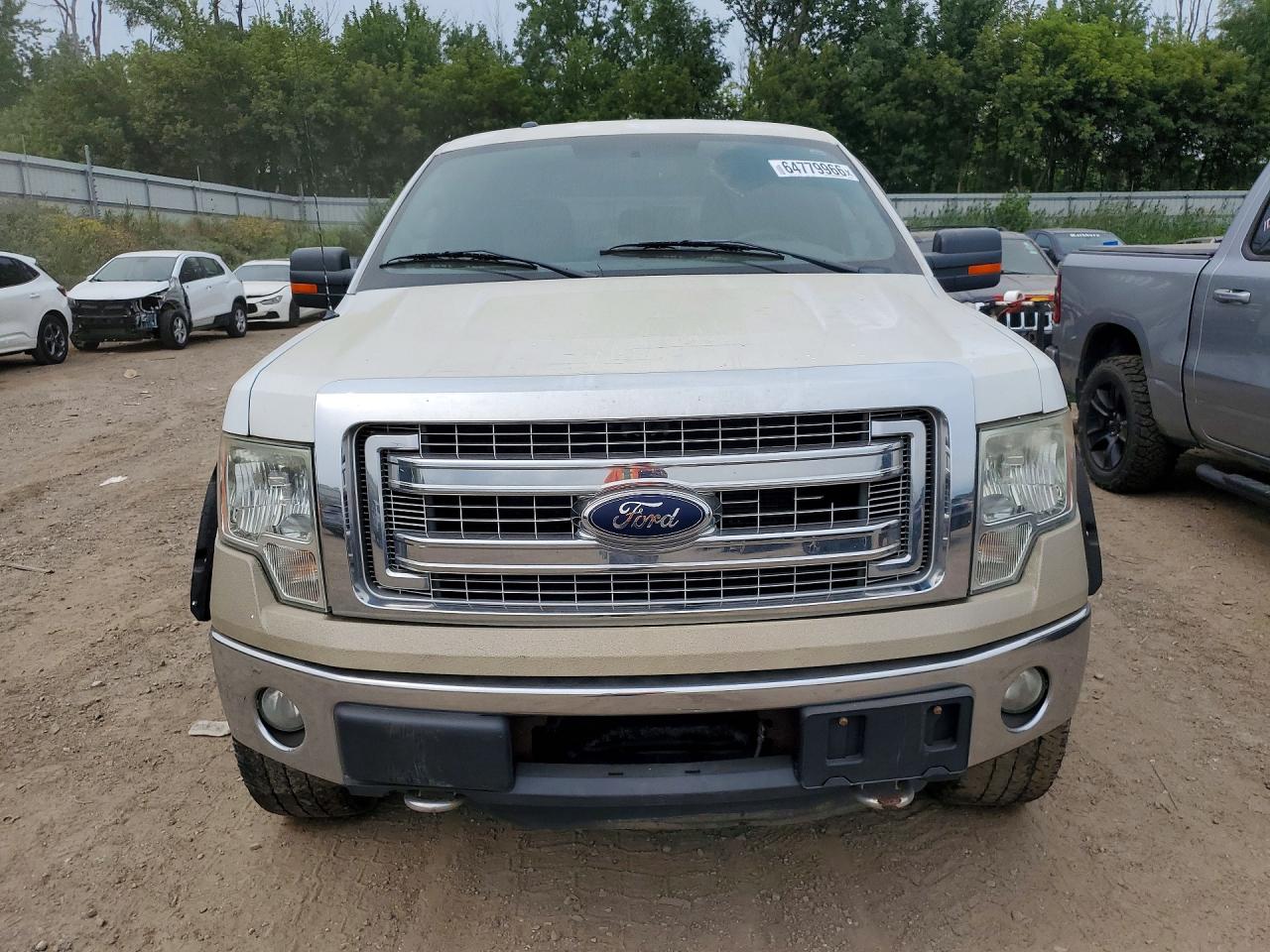 2013 Ford F150 Supercrew White vin: 1FTFW1ET8DFB62768
