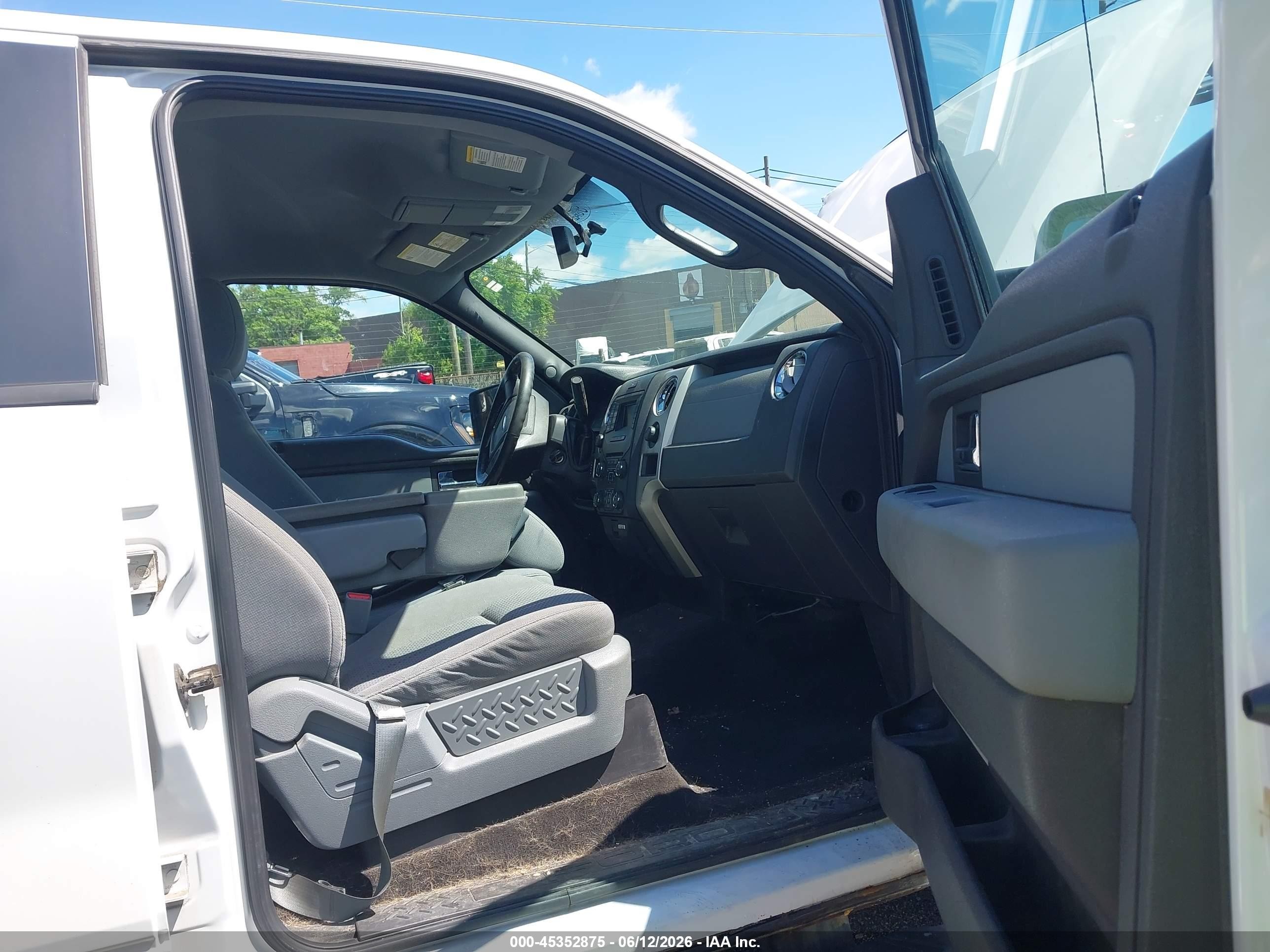 2013 Ford F-150 Xlt White vin: 1FTFW1ET8DFB62852
