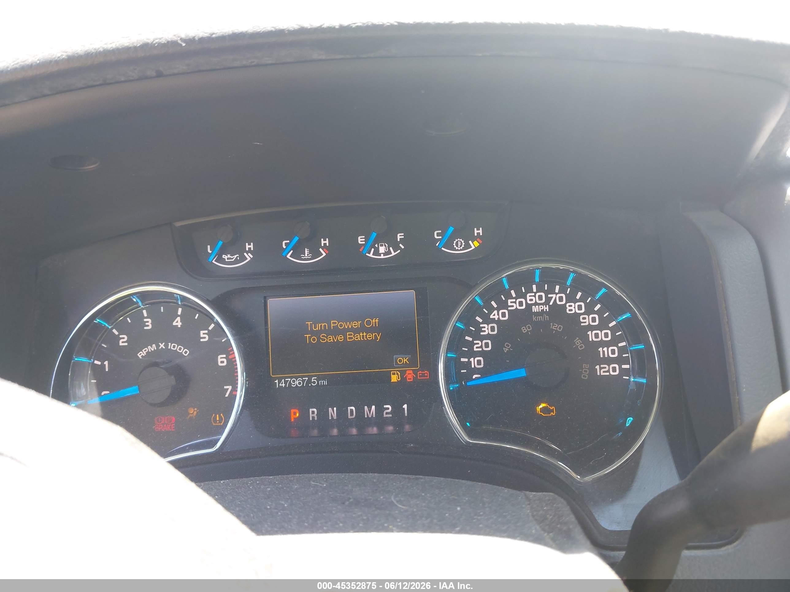 2013 Ford F-150 Xlt White vin: 1FTFW1ET8DFB62852