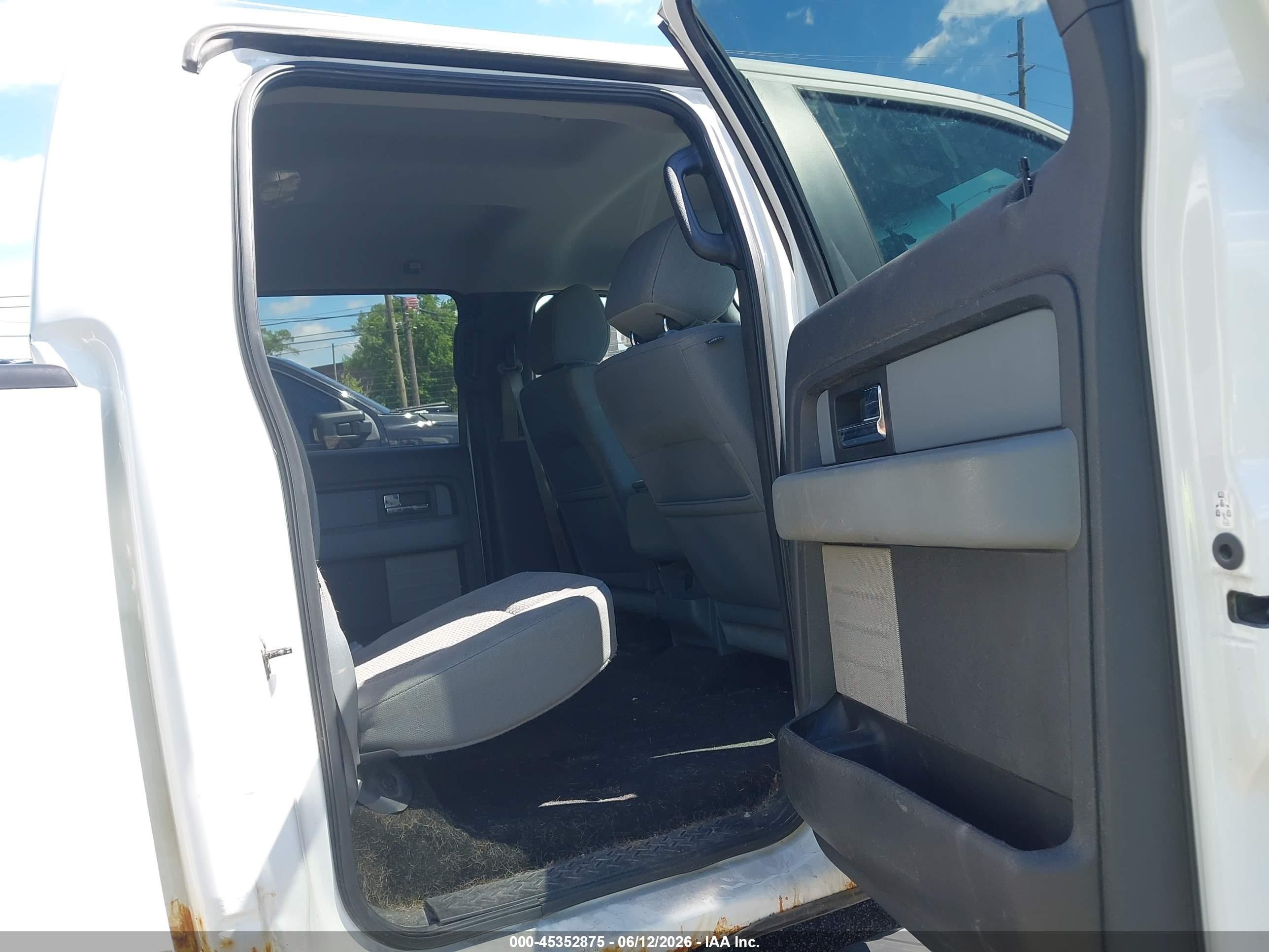 2013 Ford F-150 Xlt White vin: 1FTFW1ET8DFB62852