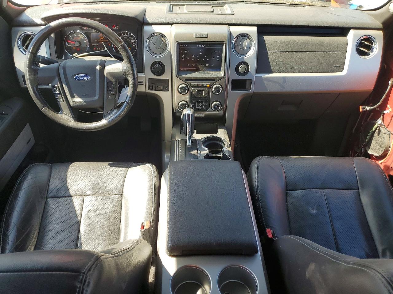 2013 Ford F150 Supercrew Red vin: 1FTFW1ET8DFB65721