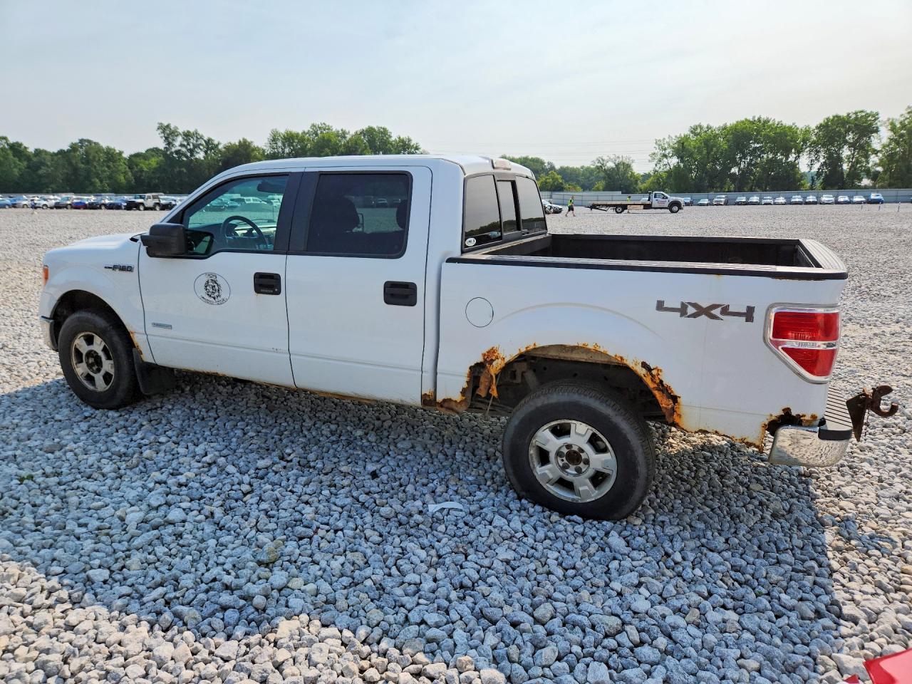 2013 Ford F150 Supercrew White vin: 1FTFW1ET8DFB84513