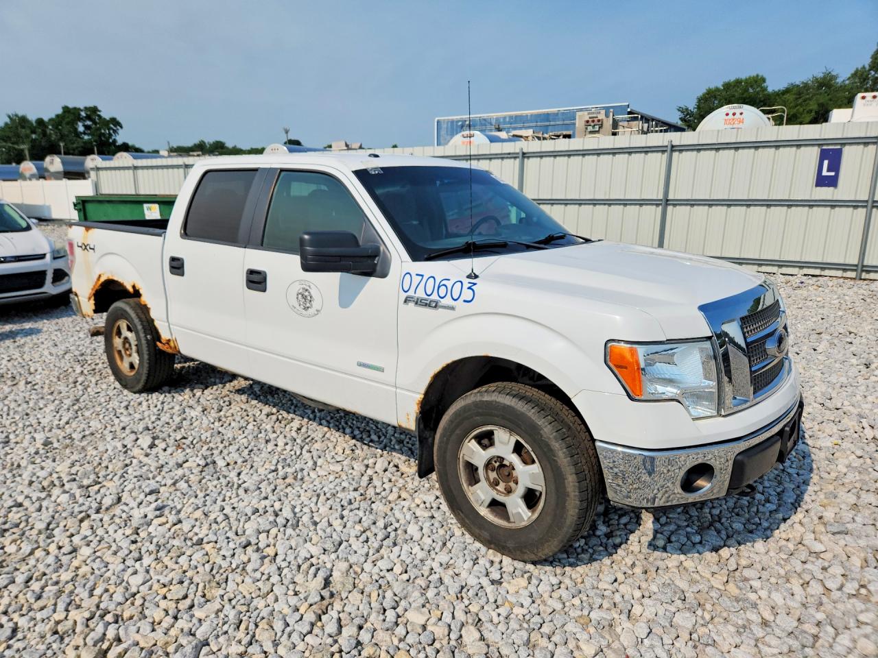 2013 Ford F150 Supercrew White vin: 1FTFW1ET8DFB84513