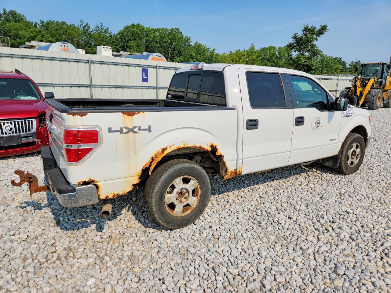 2013 Ford F150 Supercrew White vin: 1FTFW1ET8DFB84513