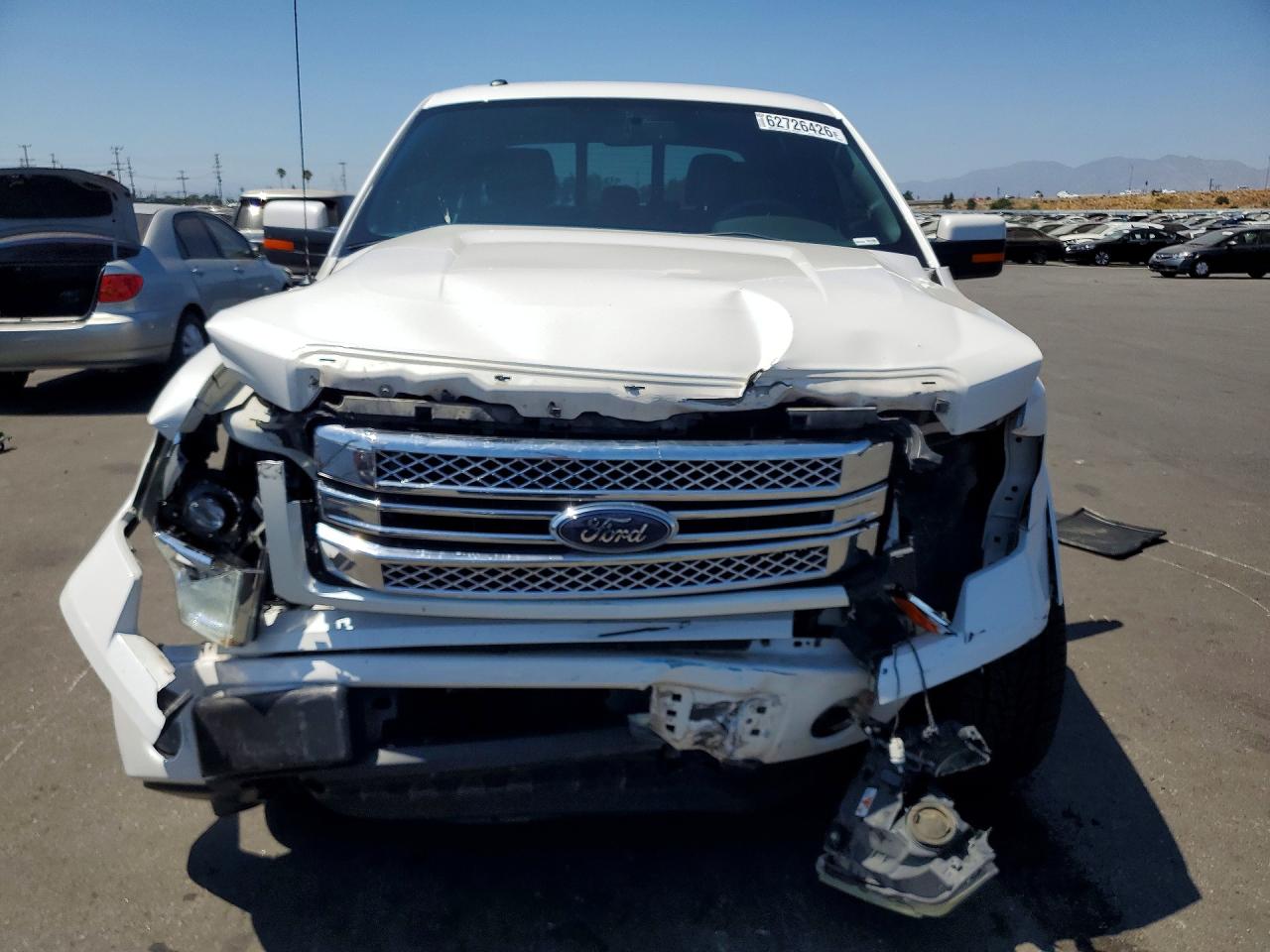 2013 Ford F150 Supercrew White vin: 1FTFW1ET8DFB90568