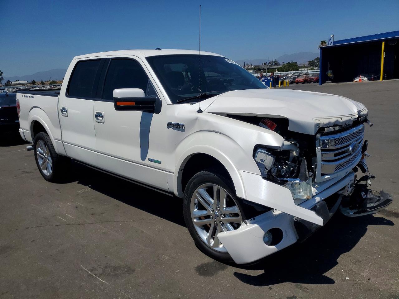 2013 Ford F150 Supercrew White vin: 1FTFW1ET8DFB90568