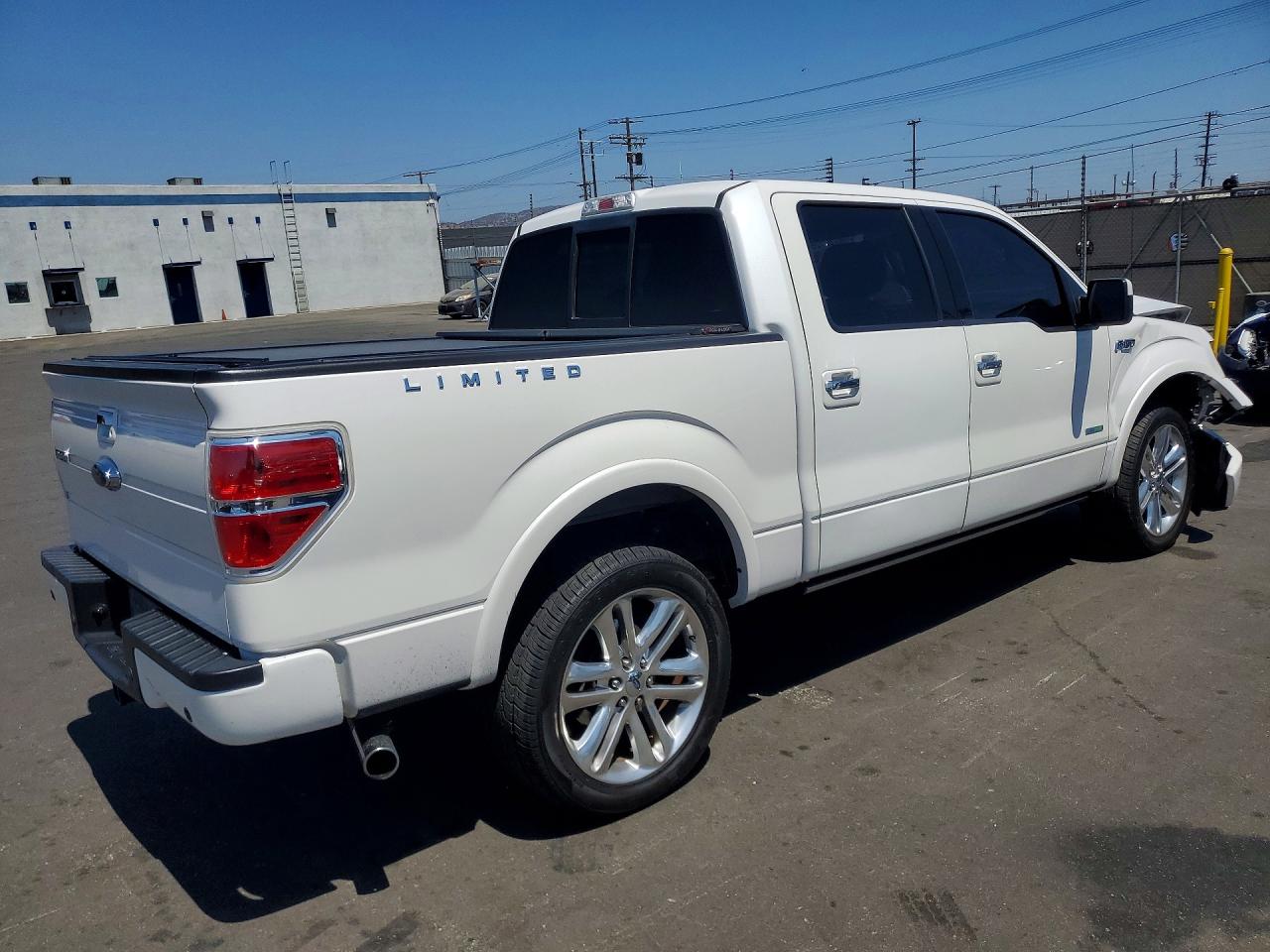 2013 Ford F150 Supercrew White vin: 1FTFW1ET8DFB90568