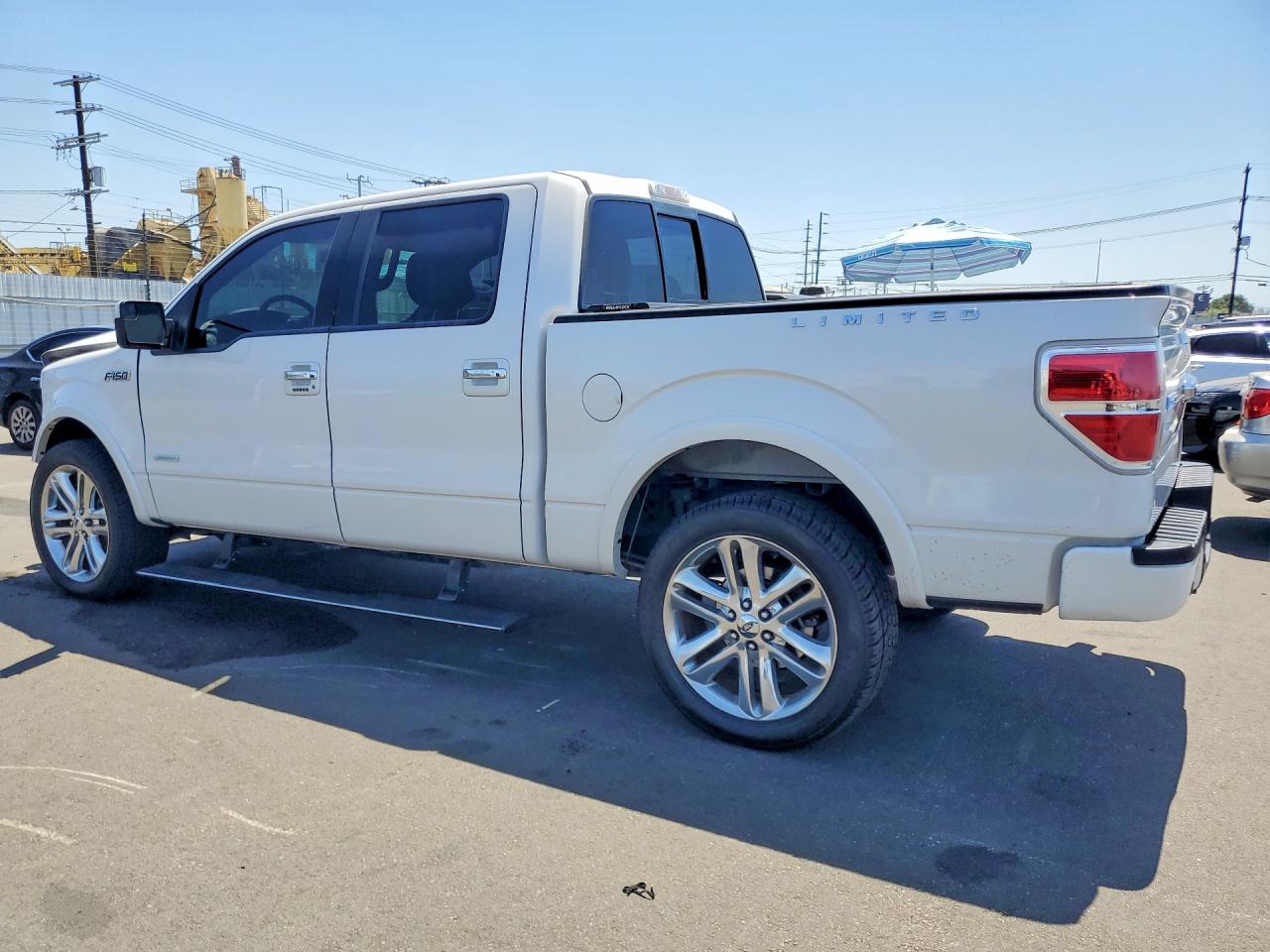 2013 Ford F150 Supercrew White vin: 1FTFW1ET8DFB90568