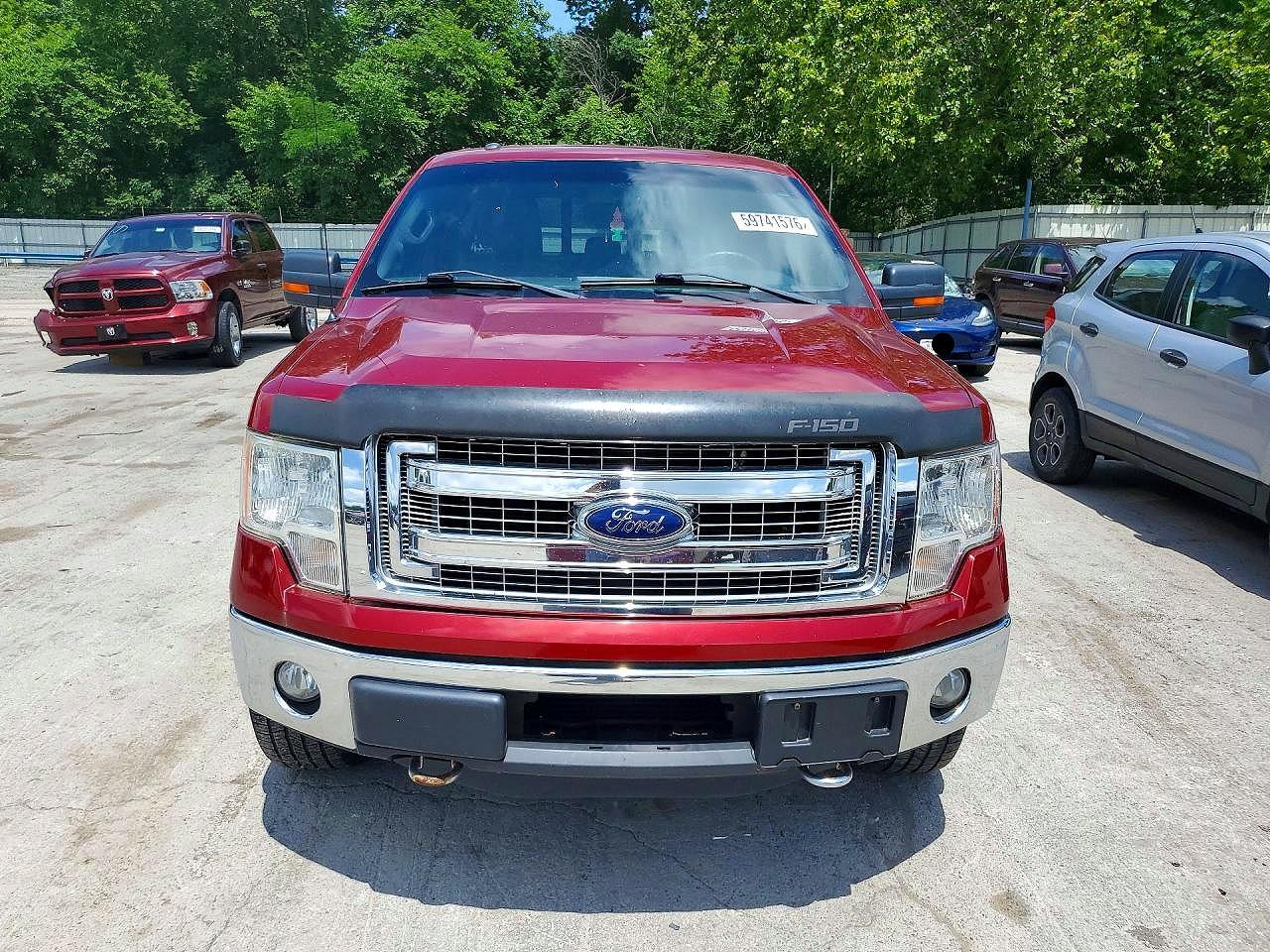 2013 Ford F150 Supercrew Бордовый vin: 1FTFW1ET8DFB96788
