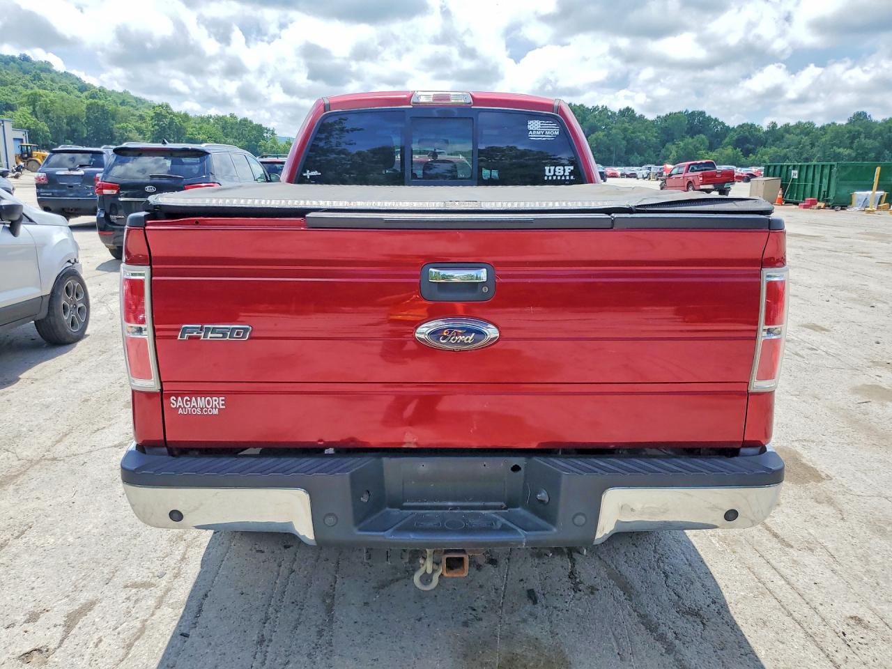 2013 Ford F150 Supercrew Бордовый vin: 1FTFW1ET8DFB96788