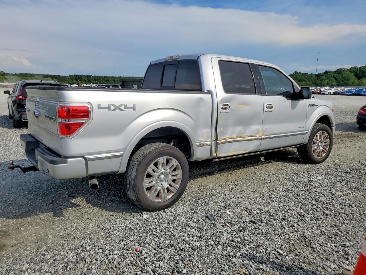 2013 Ford F150 Supercrew Silver vin: 1FTFW1ET8DFC46315
