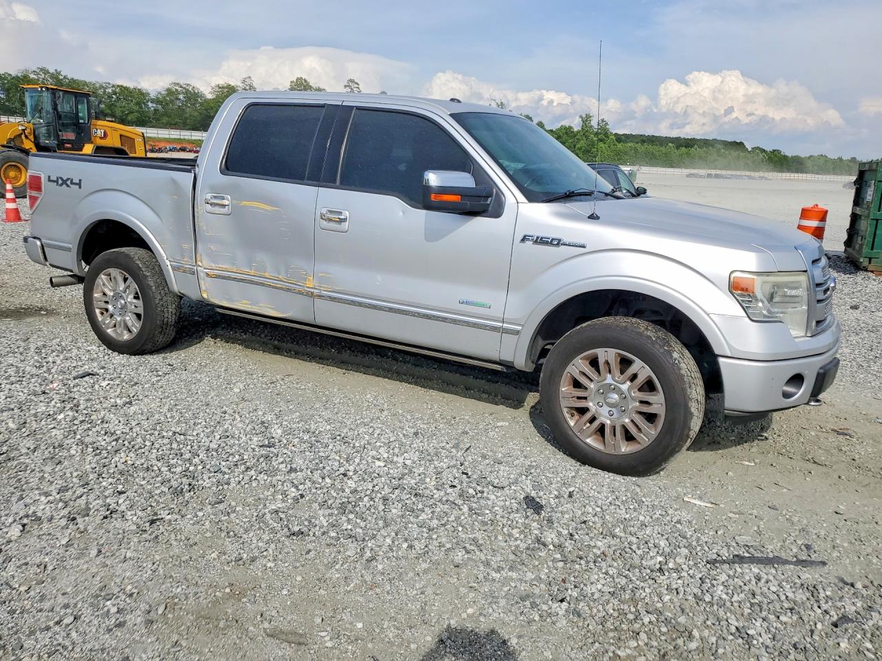 2013 Ford F150 Supercrew Silver vin: 1FTFW1ET8DFC46315