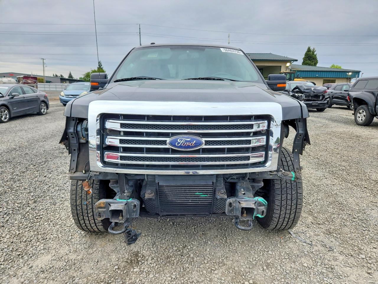 2013 Ford F150 Supercrew Black vin: 1FTFW1ET8DFC50736