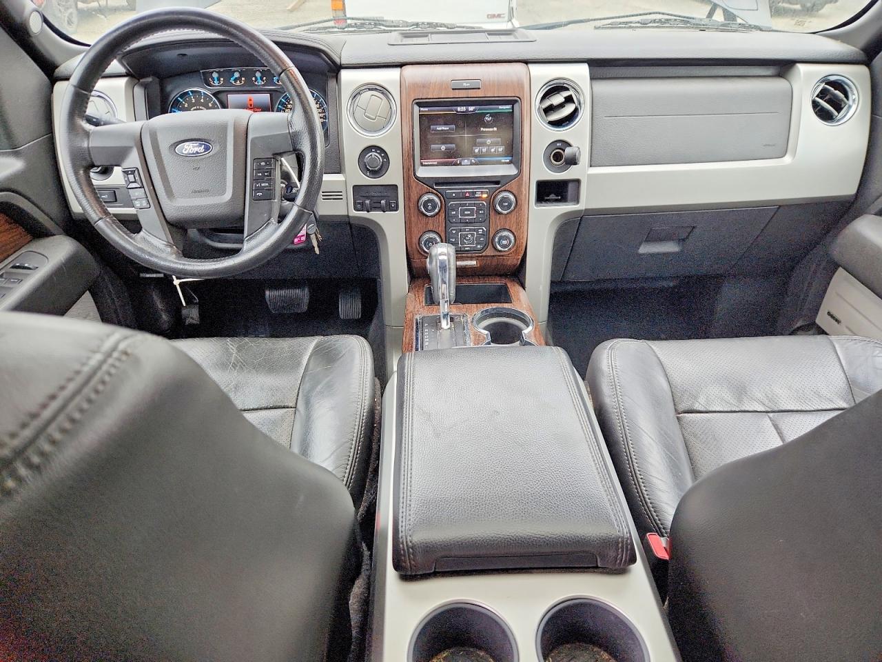 2013 Ford F150 Supercrew Black vin: 1FTFW1ET8DFC50736