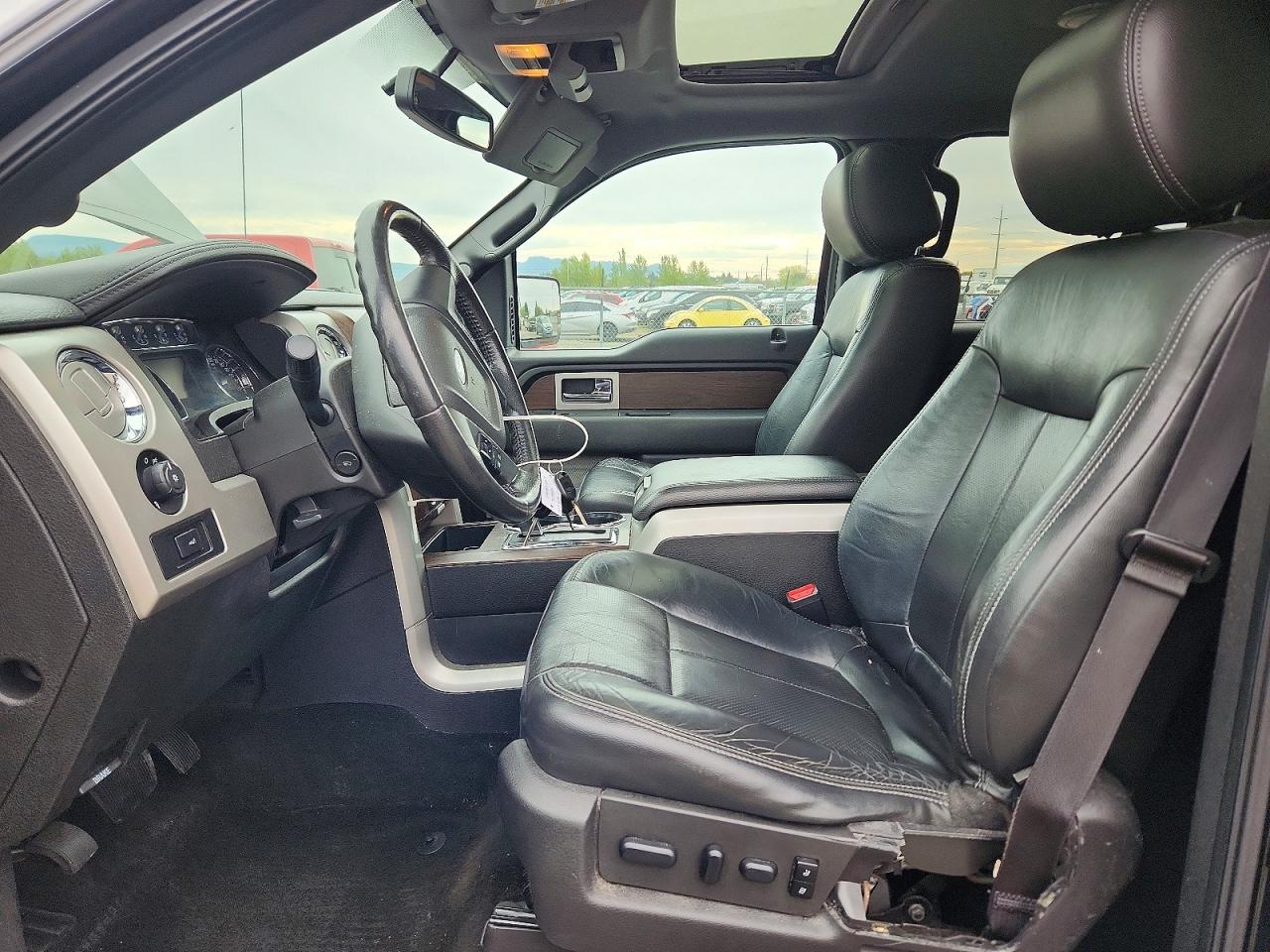 2013 Ford F150 Supercrew Black vin: 1FTFW1ET8DFC50736