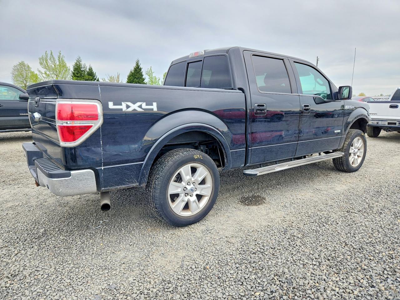 2013 Ford F150 Supercrew Black vin: 1FTFW1ET8DFC50736