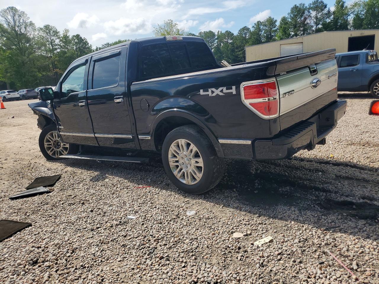 2013 Ford F150 Supercrew Black vin: 1FTFW1ET8DFC76270