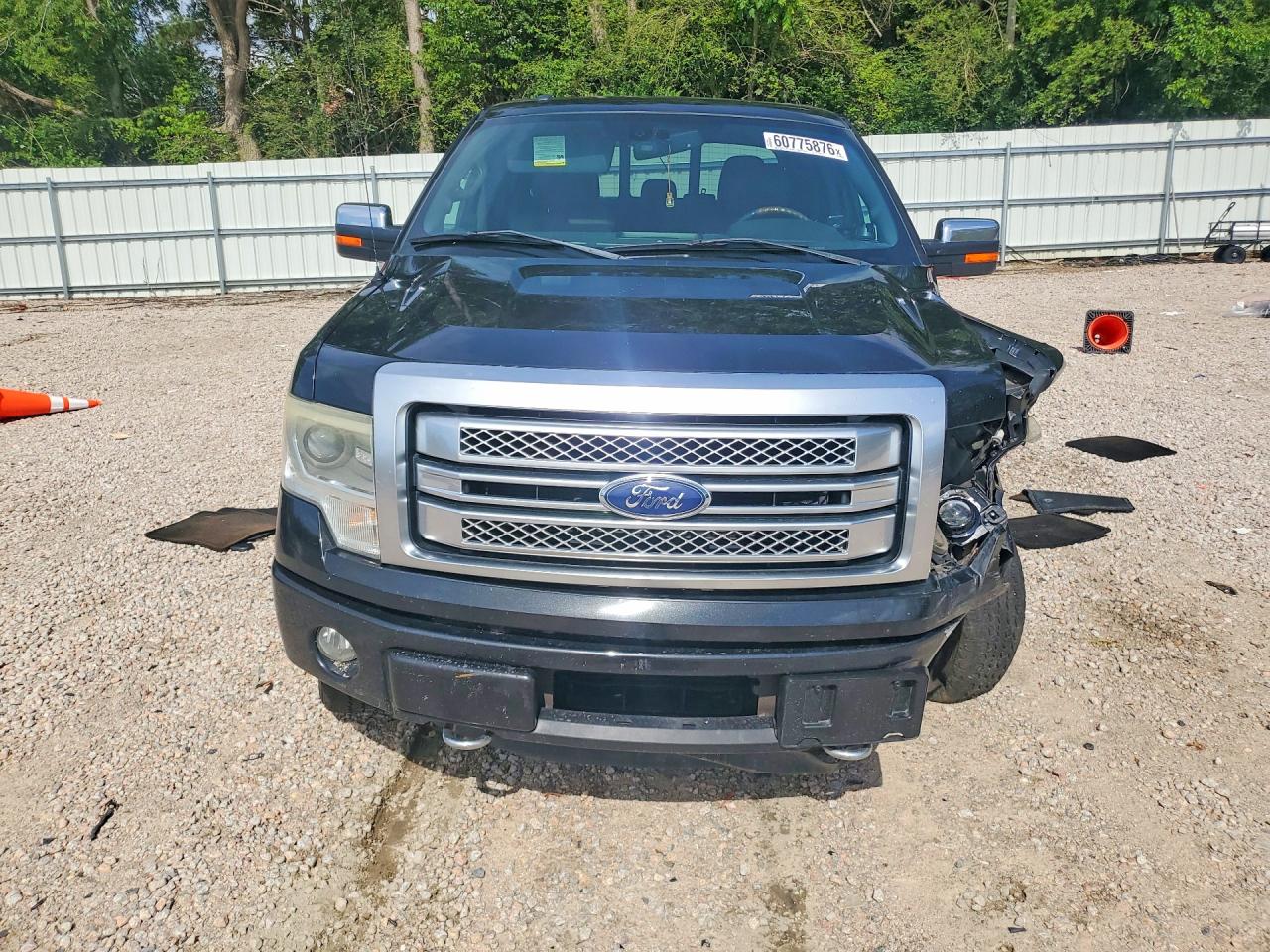 2013 Ford F150 Supercrew Black vin: 1FTFW1ET8DFC76270