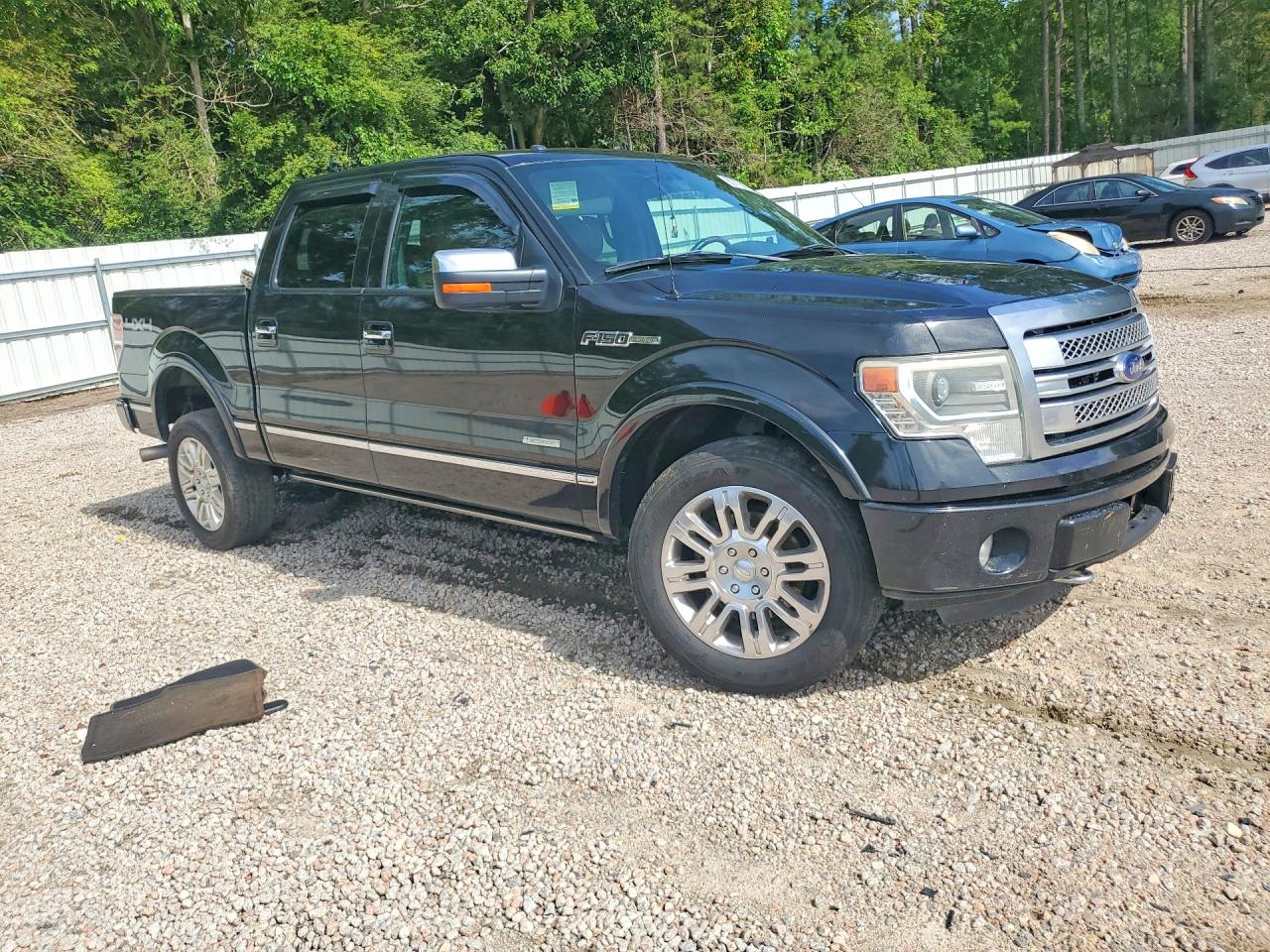 2013 Ford F150 Supercrew Black vin: 1FTFW1ET8DFC76270