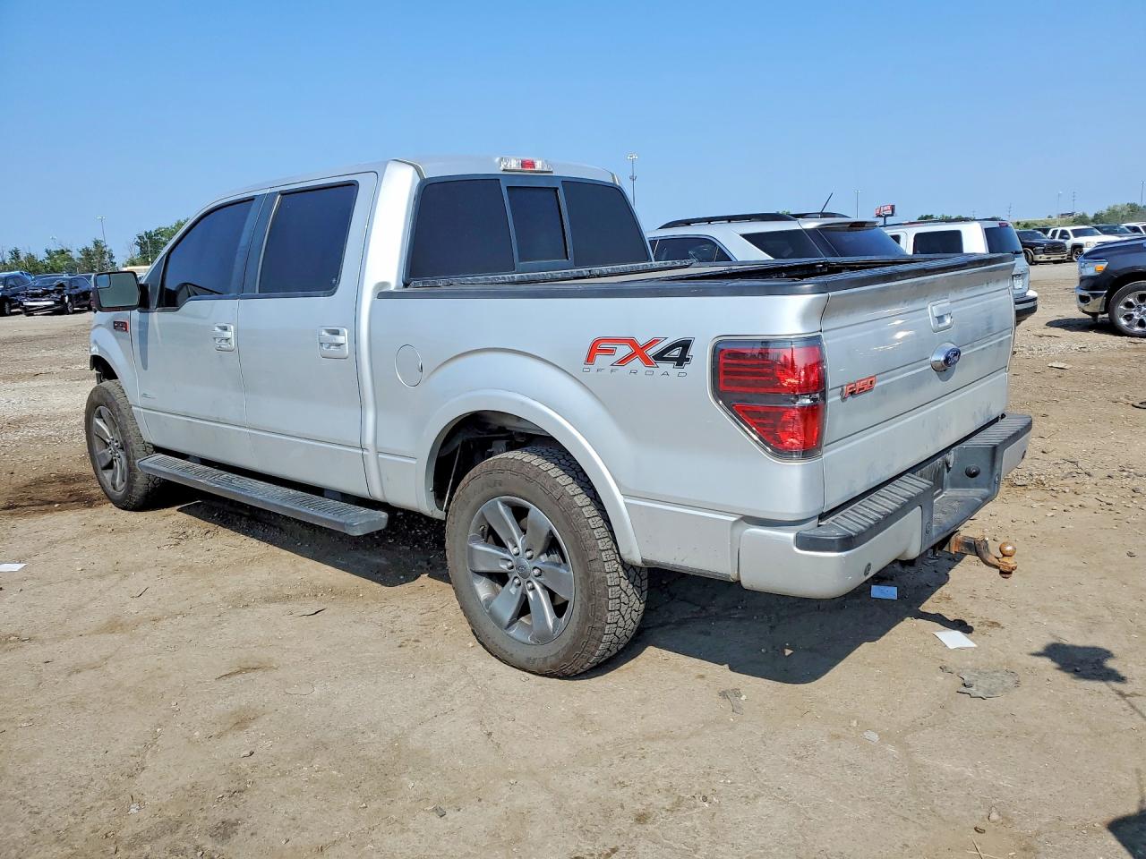 2013 Ford F150 Supercrew Silver vin: 1FTFW1ET8DFD23765