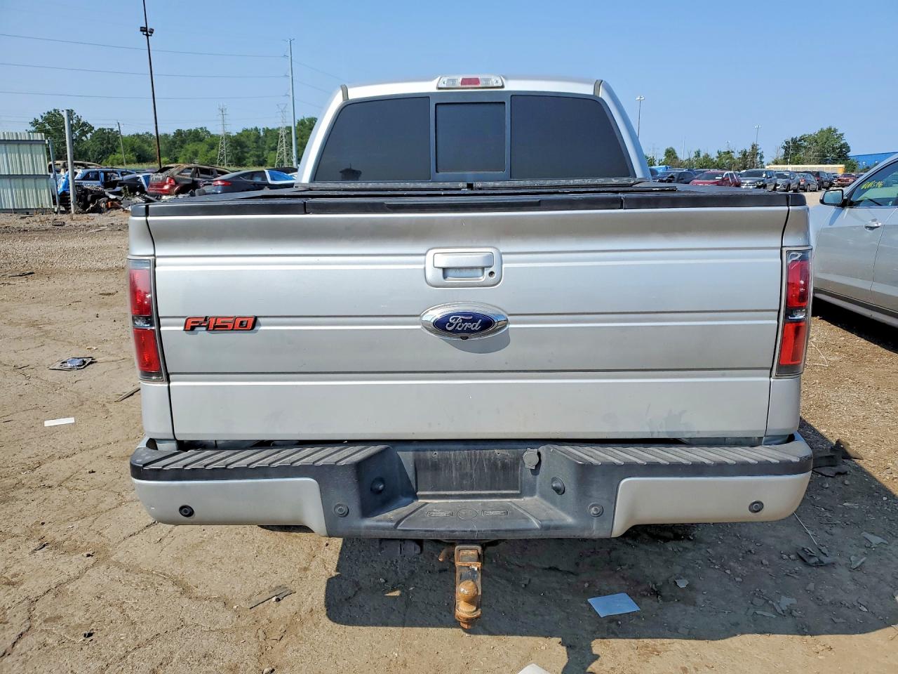 2013 Ford F150 Supercrew Silver vin: 1FTFW1ET8DFD23765