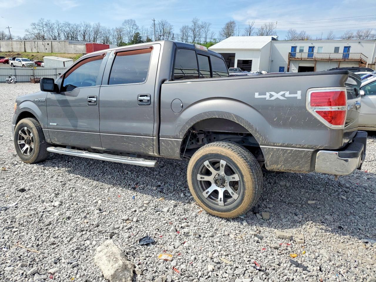 2013 Ford F150 Supercrew Gray vin: 1FTFW1ET8DFD54613