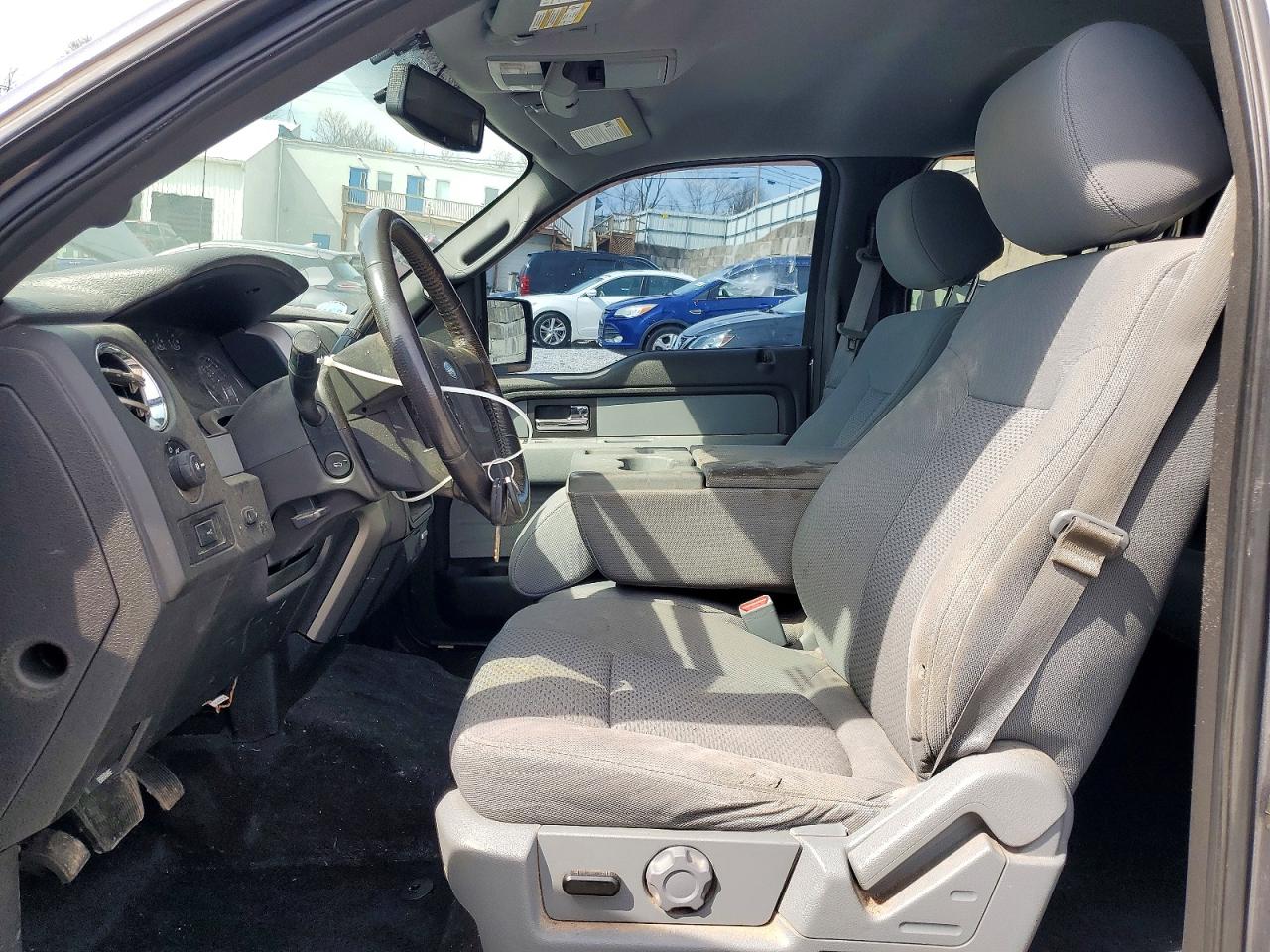 2013 Ford F150 Supercrew Gray vin: 1FTFW1ET8DFD54613