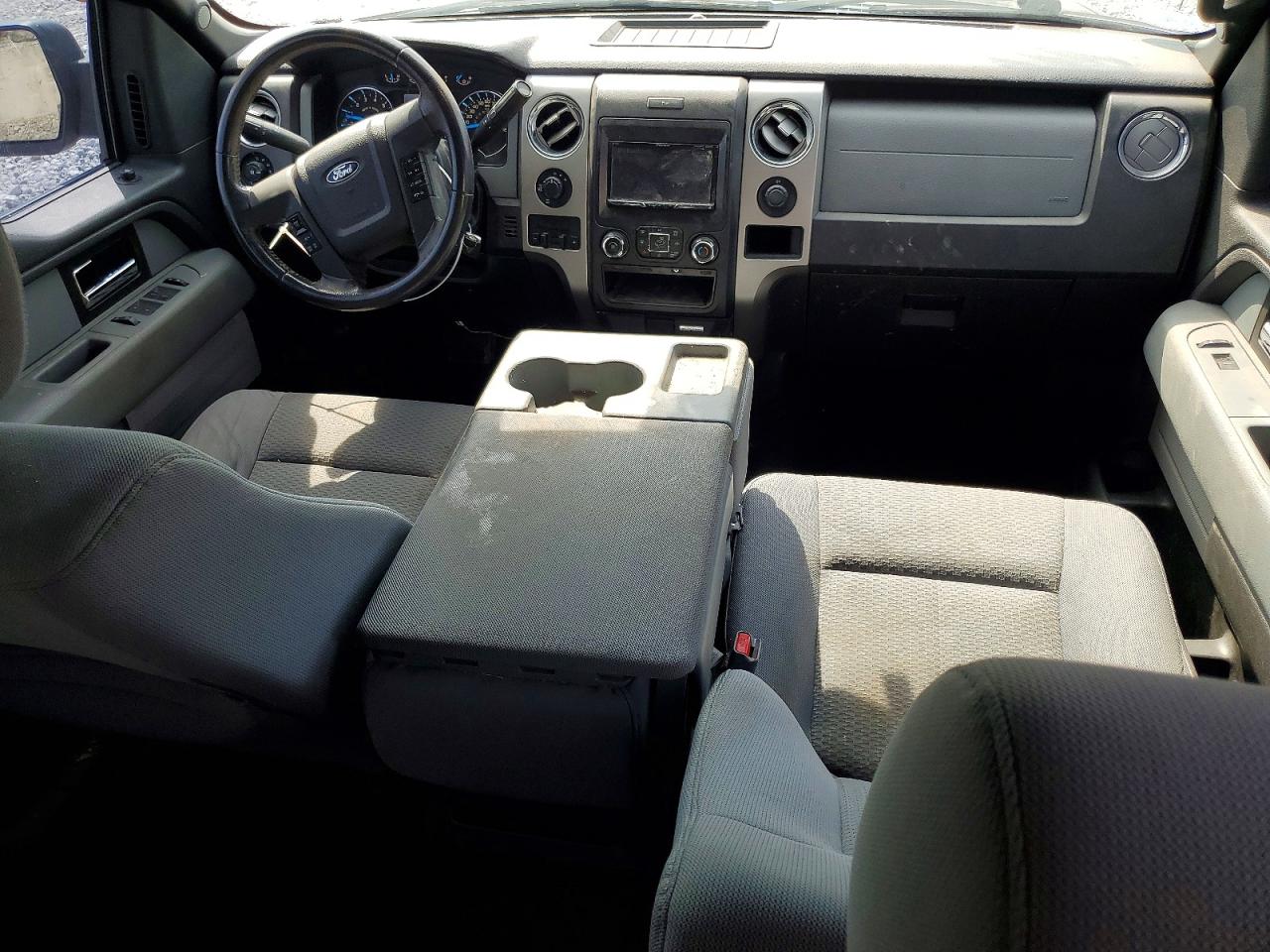 2013 Ford F150 Supercrew Gray vin: 1FTFW1ET8DFD54613