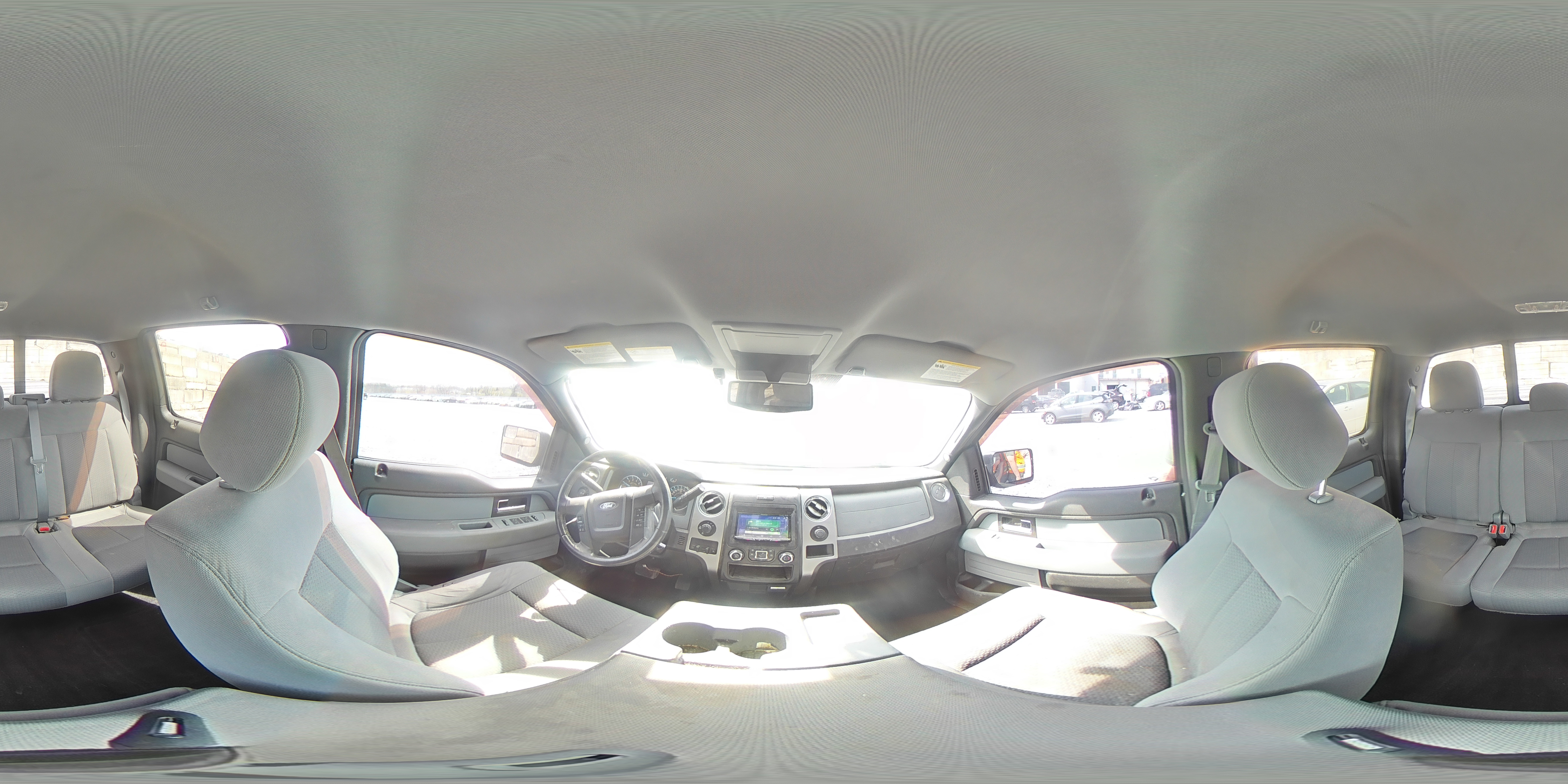 2013 Ford F150 Supercrew Gray vin: 1FTFW1ET8DFD54613