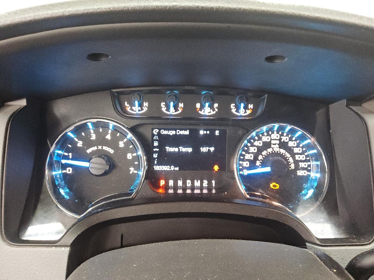 2013 Ford F150 Supercrew Blue vin: 1FTFW1ET8DFD65093 Damage: Warning Light - Engine, On, Unacceptable