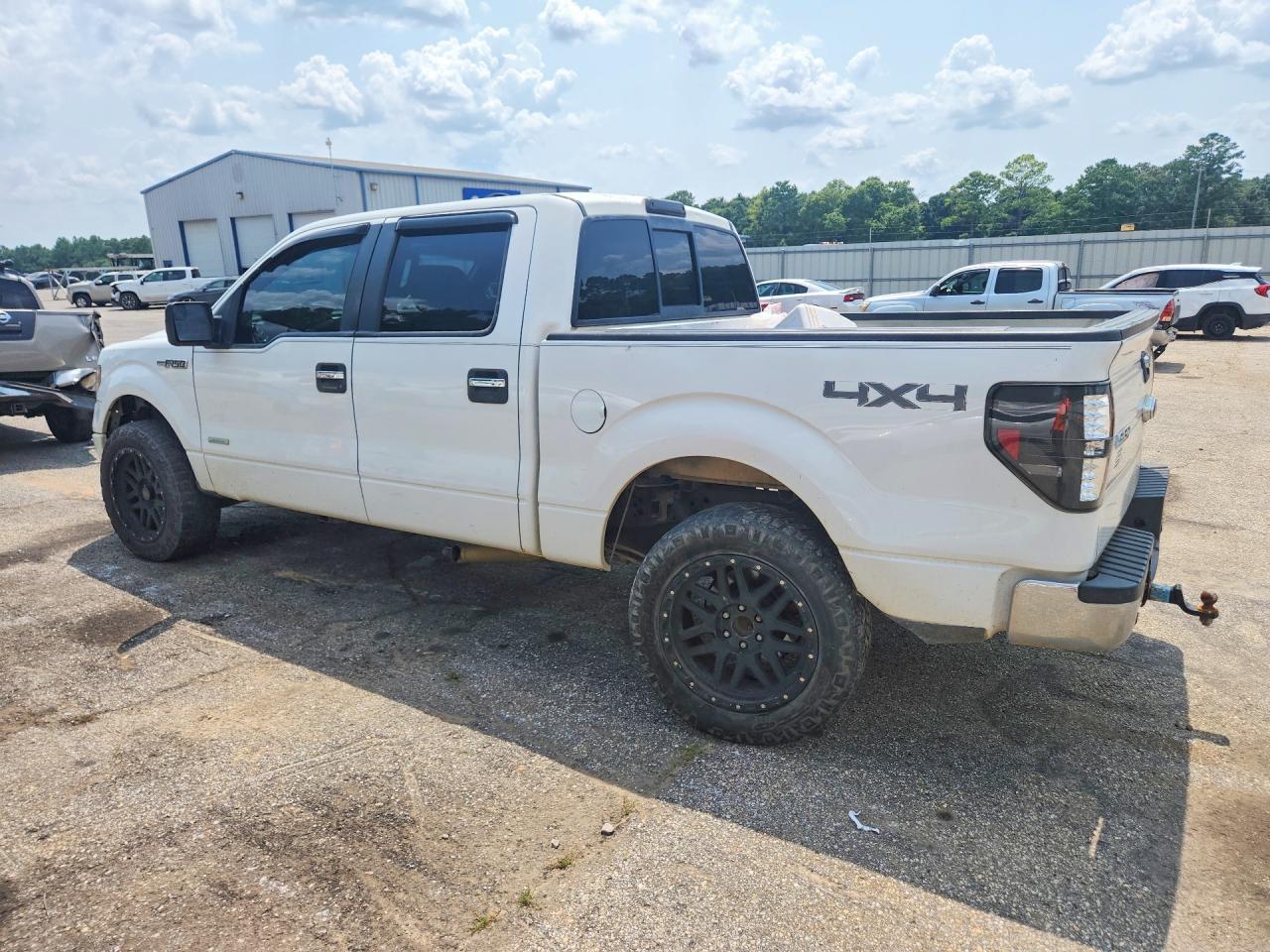 2013 Ford F150 Supercrew White vin: 1FTFW1ET8DFE00070